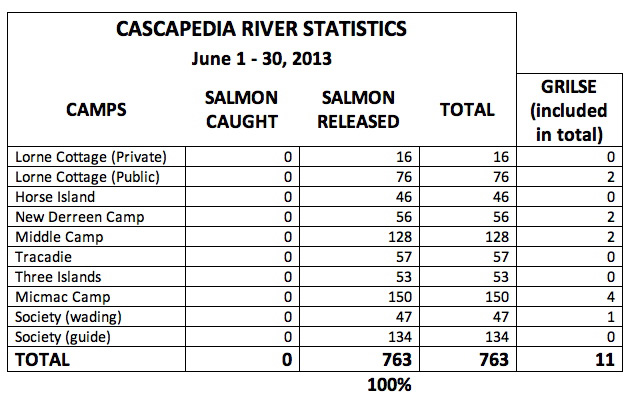 Cascapedia - June 2013